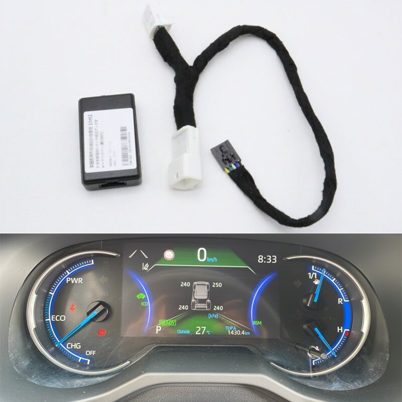 Ʈ TPMS Ÿ̾ з ͸ ý,  LCD   ÷, ڵ  溸, Toyota Rav4 XA50 2019-2022
